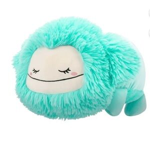 Squishmallow 18 inch Joelle Teal Bigfoot Sleepmallow NWT